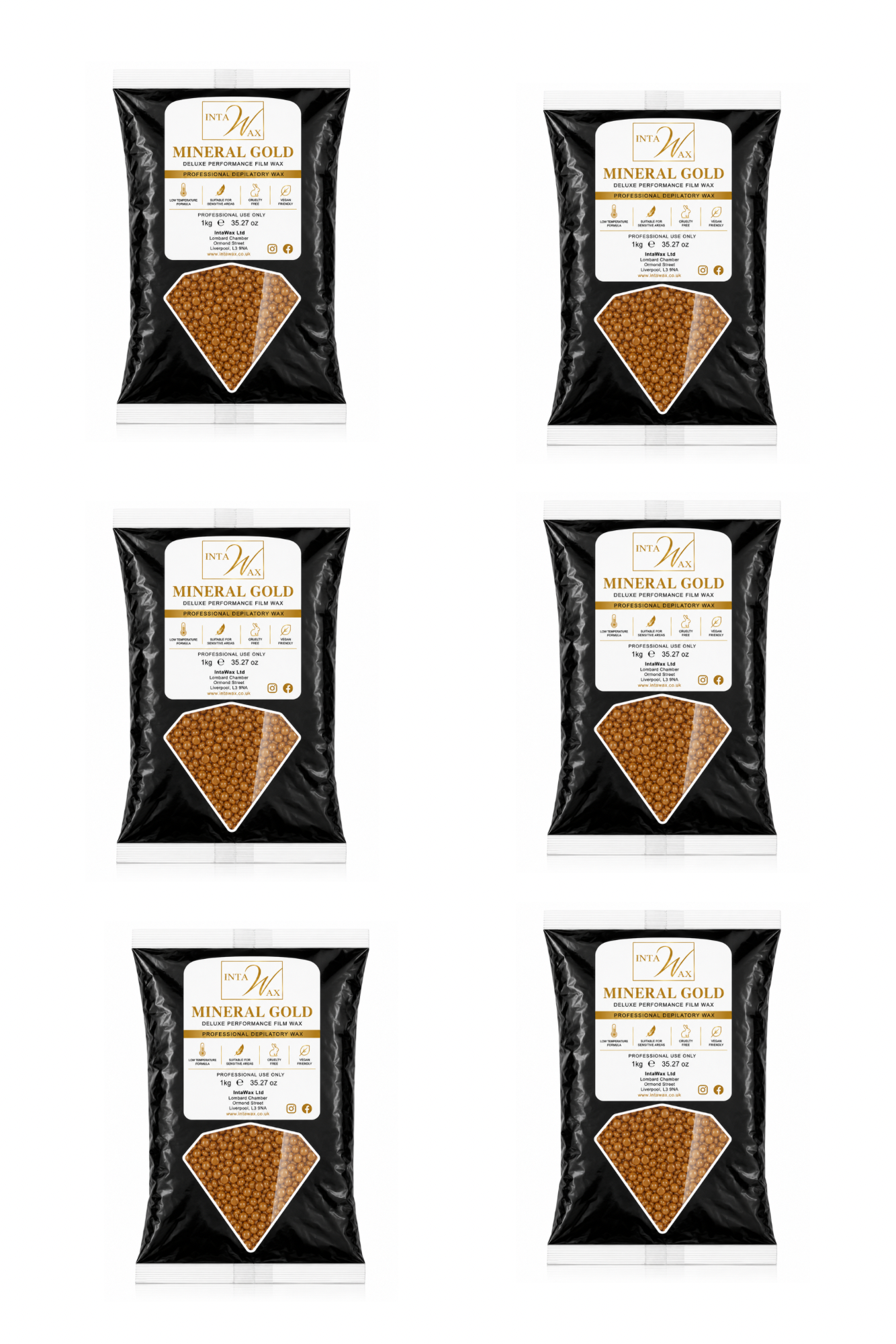 💛 Mineral Gold (6 Pack) 1KG